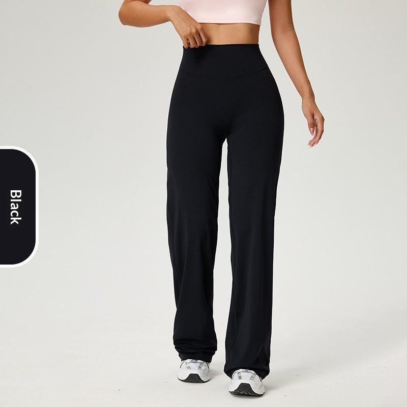 Women's high-waisted casual trousers