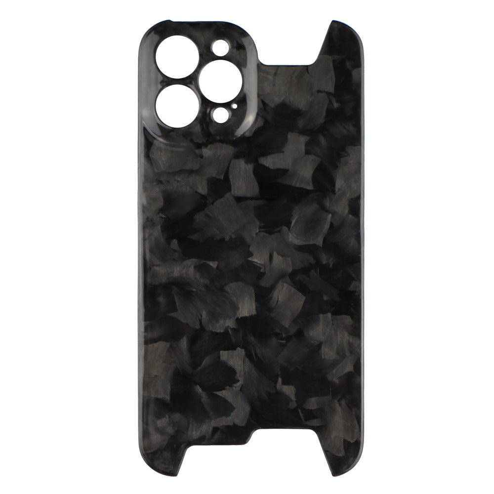 Carbon Fiber Forged Pattern Mobile Phone Protection Shell