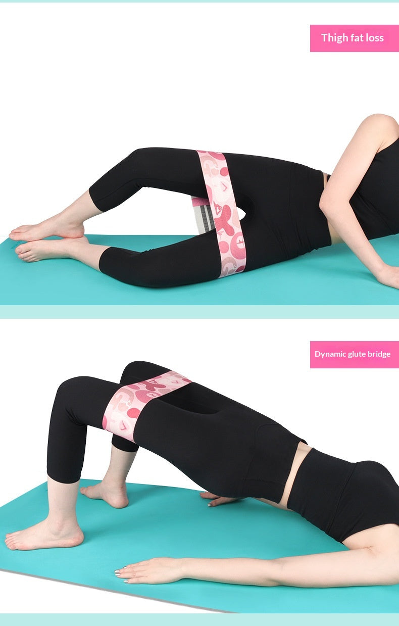 Bande élastique de fitness pour les belles fesses