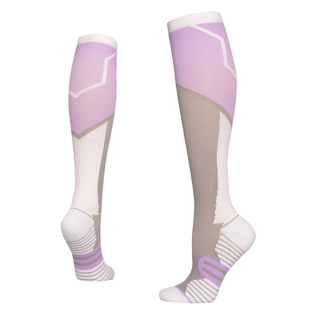 Chaussettes à compression longue pour le cyclisme et le fitness