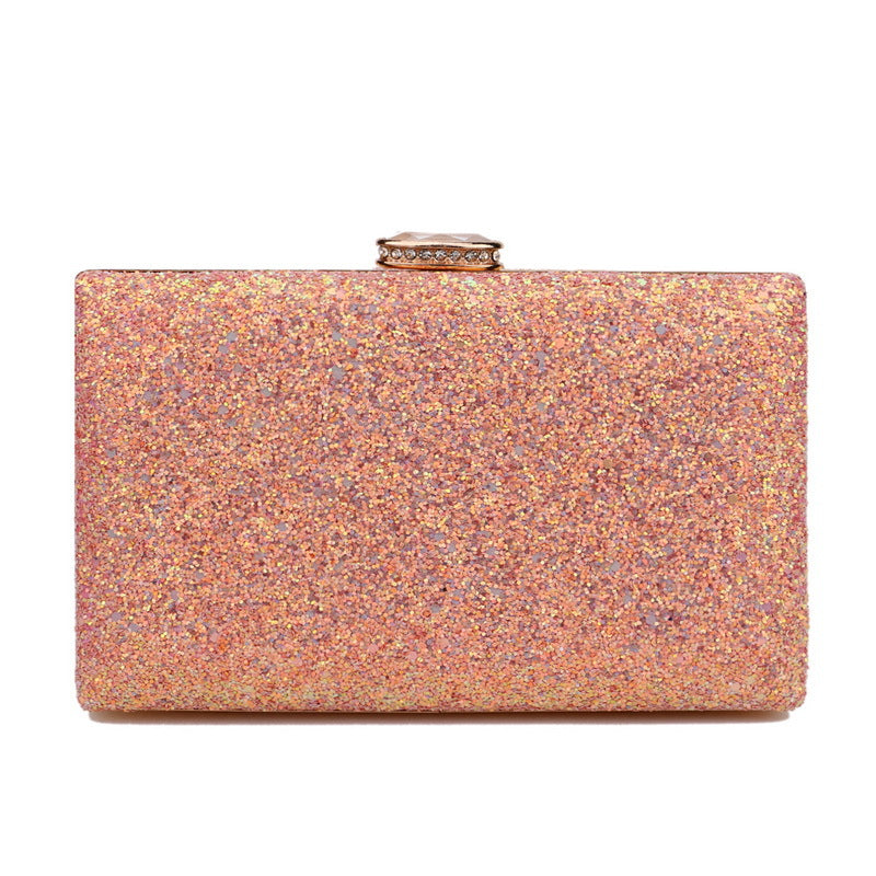 Sac d'embrayage pour dames à paillettes
