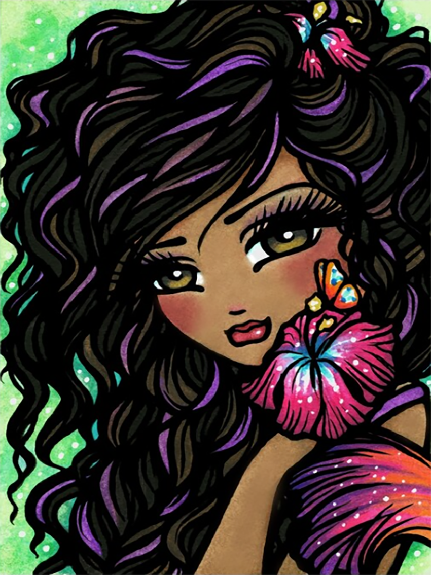 Diamant Broderie Cartoon Set de décoration de chambre Photo