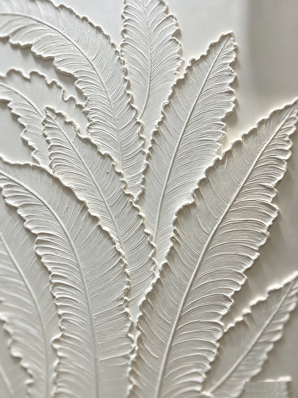 24x36 Art mural de feuille botanique encadrée