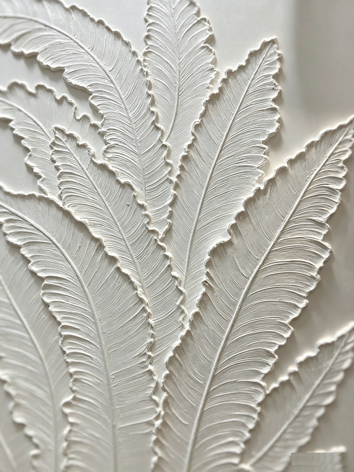 24x36 Art mural de feuille botanique encadrée