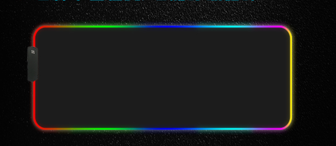 RGB Mouse Pad Lumineux Mouse Pad Led Mouse Pad