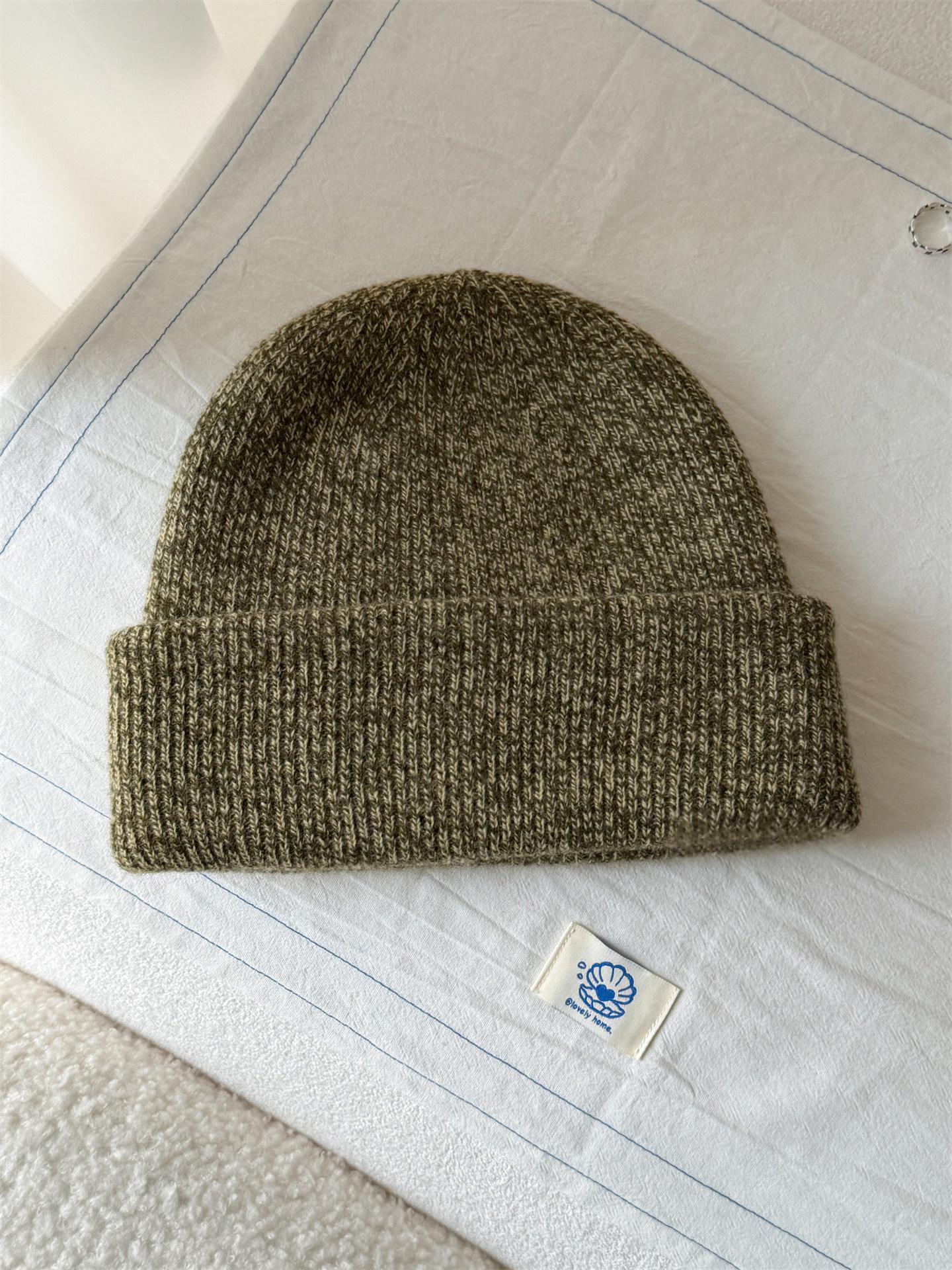 Bonnet en double couche pour femmes - Chapeau chaud d'hiver doux stretchy pour temps froid Outdo