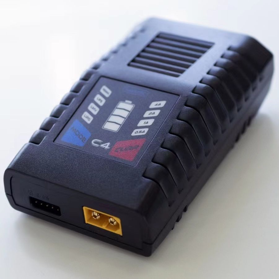 50W 4A ToolkitRC C4 UAV LiPo LiHv LiFe Chargeur d'équilibre simple