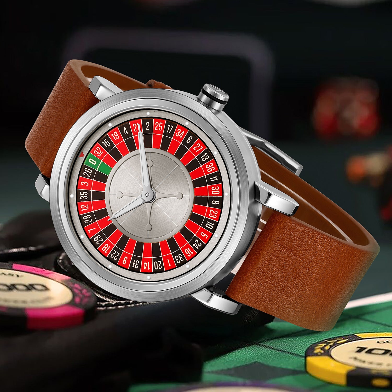 Montre de tendance de ceinture en acier Quartz