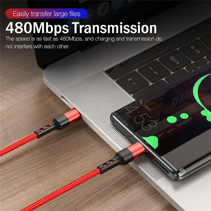 Câble USB C à USB-C câble de charge rapide USBC PD