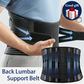 Ceinture réglable de soutien lombaire pour hommes femmes douleur
