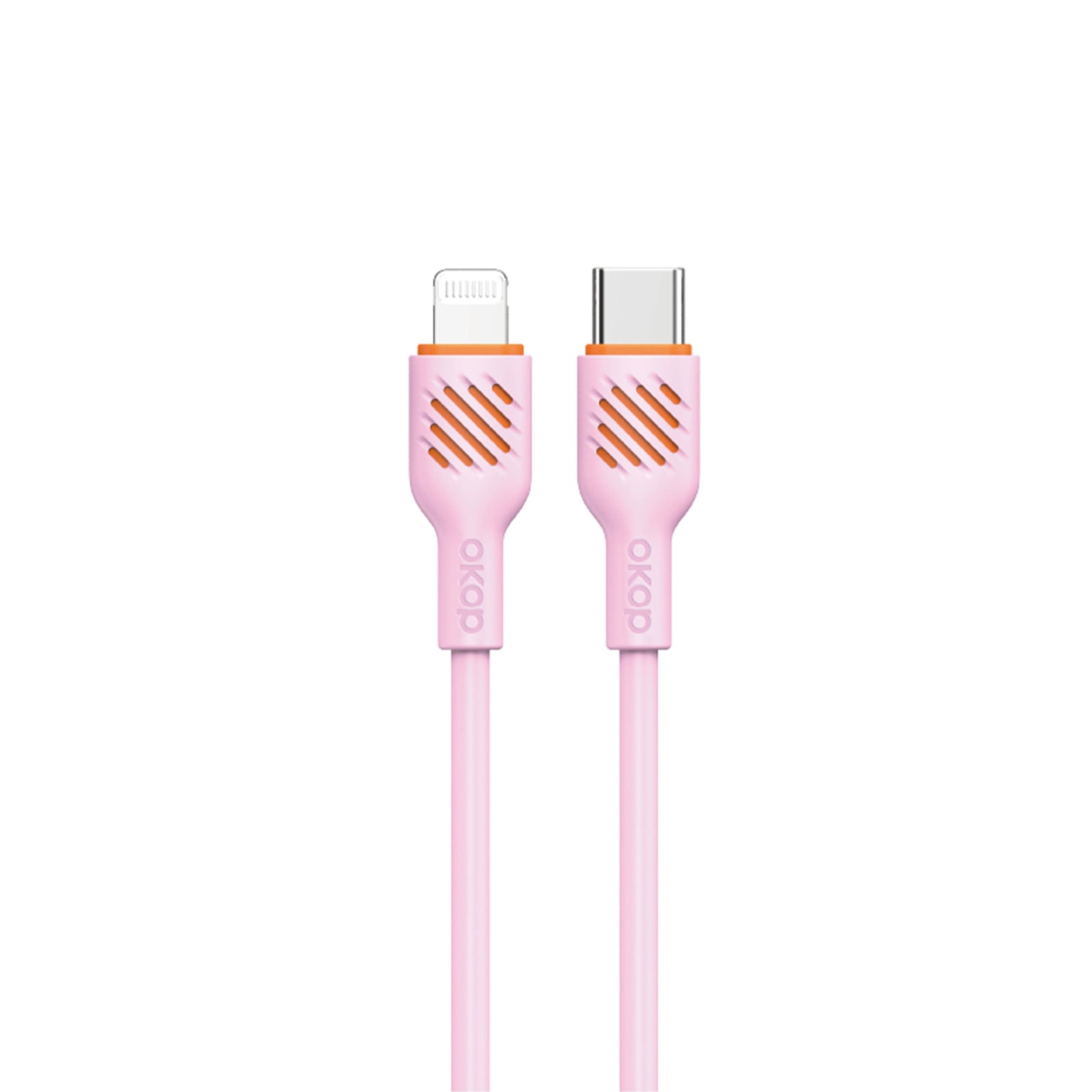 KP-317 Câble de données à charge rapide 65W Câble de recharge de téléphone portable épais compatible avec