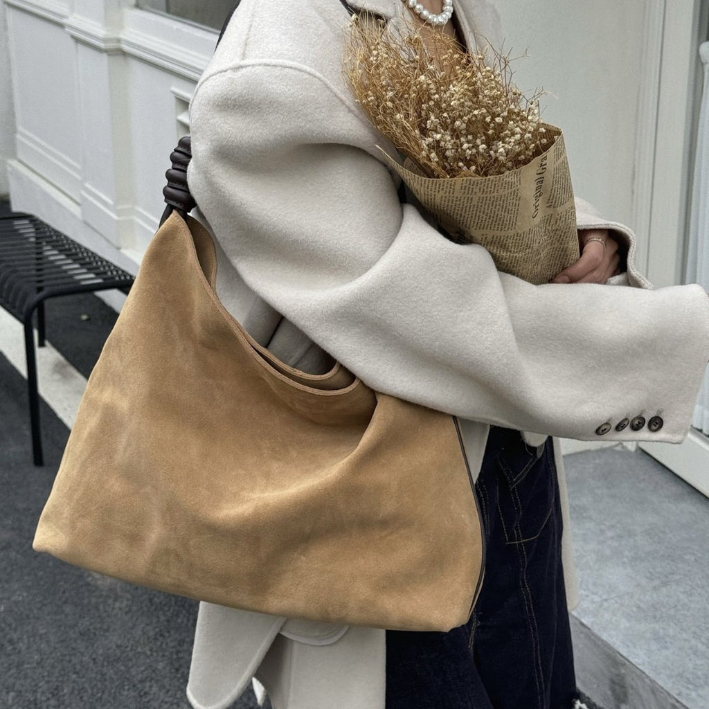 Sac d'épaules de transport d'automne hiver de grande capacité pour les femmes