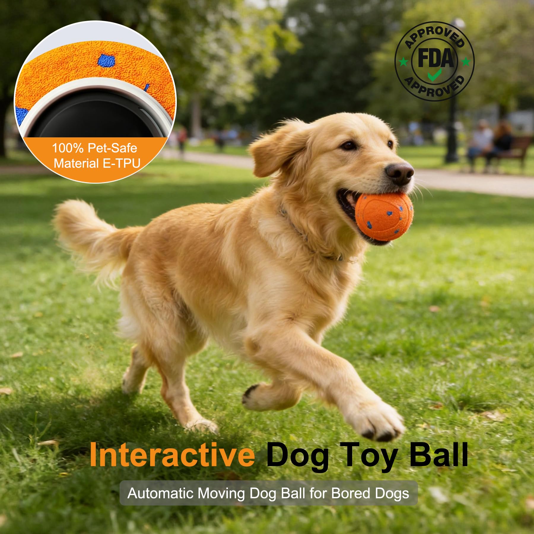 Balle de chien automatique interactive