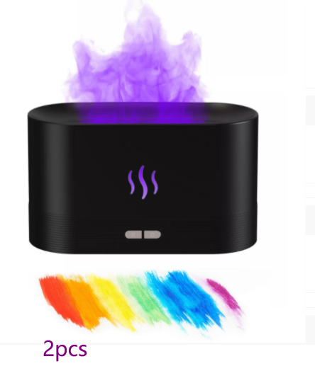 Diffuseur d'aromathérapie avec ampoule de flamme