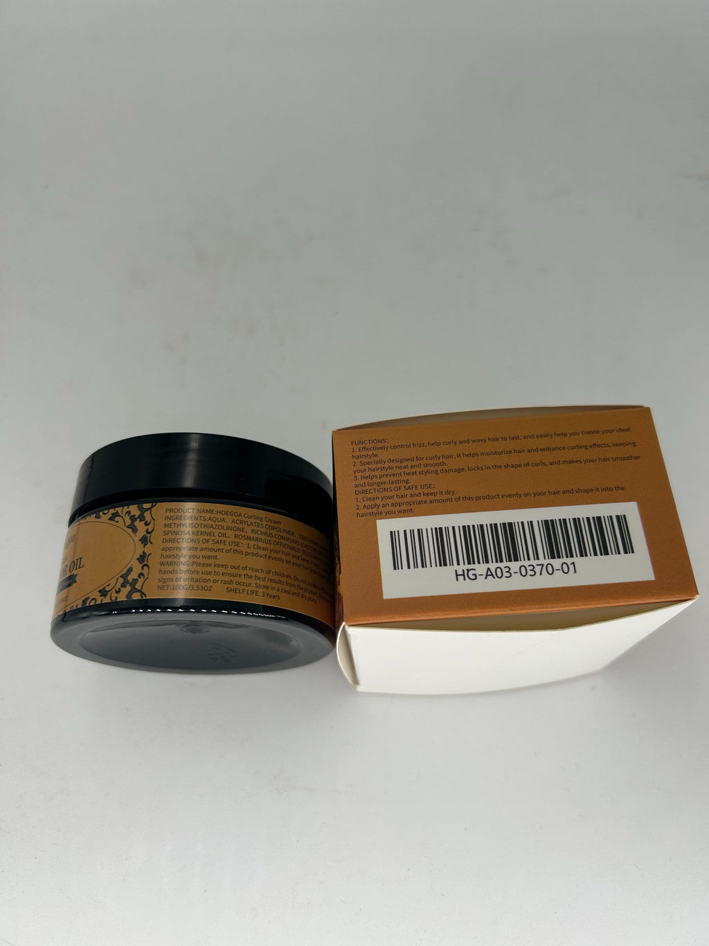 Crème de styling de Curl marocain HOEGOA