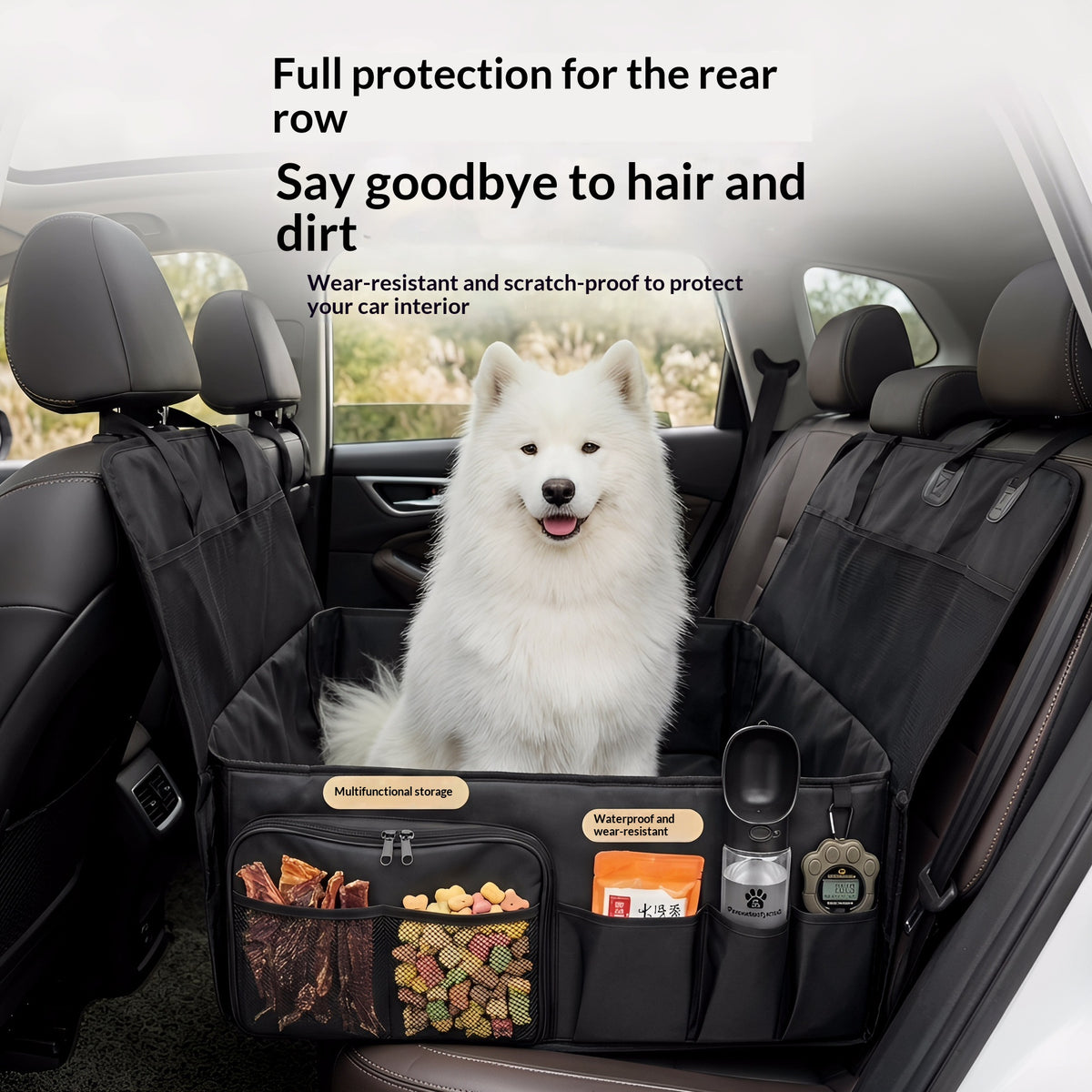 Animaux de compagnie Siège de voiture housse imperméable multifonctions voiture Pet Mat Dog Mat confortable respirant P