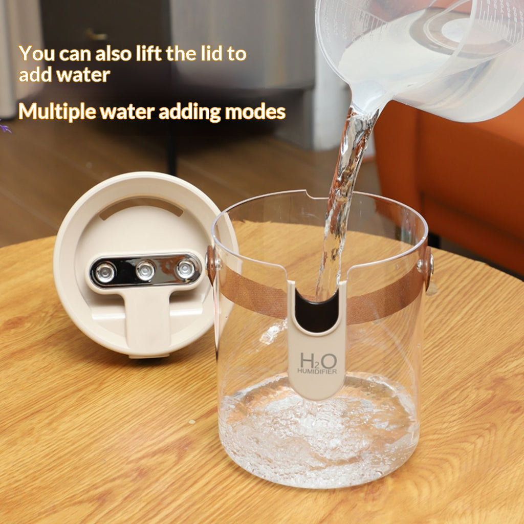 Humidificateur d'air ménager avec fonctionnement silencieux et une mauvaise capacité