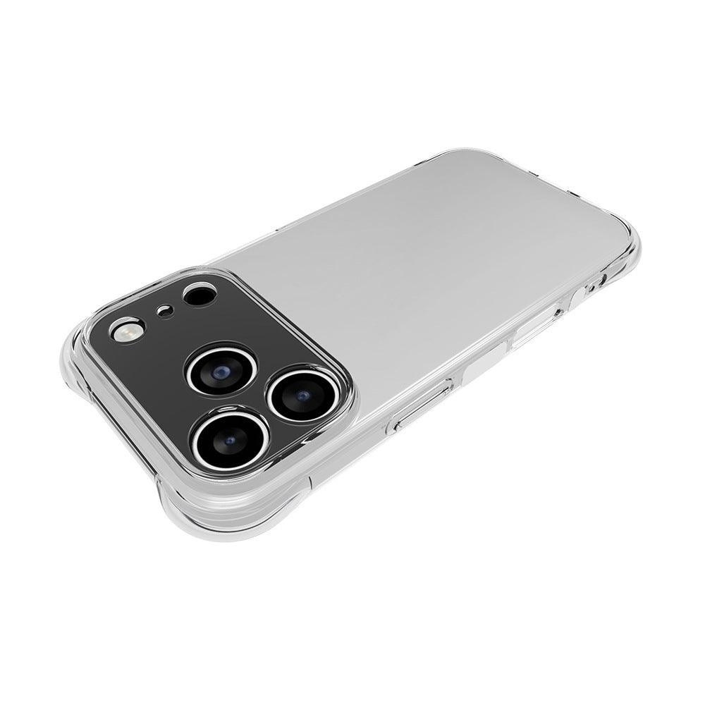 Boîtier de téléphone à quatre corners transparent TPU résistant à la chute