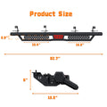 Planches de course de style hexagonal Compatibles avec la Jeep Gladiator Jt 4 Door 2020. Fabriqué avec C