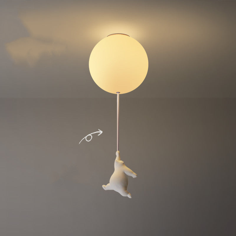 Caricature Chambre des enfants Aile Balcon Chambre Lampe de plafond