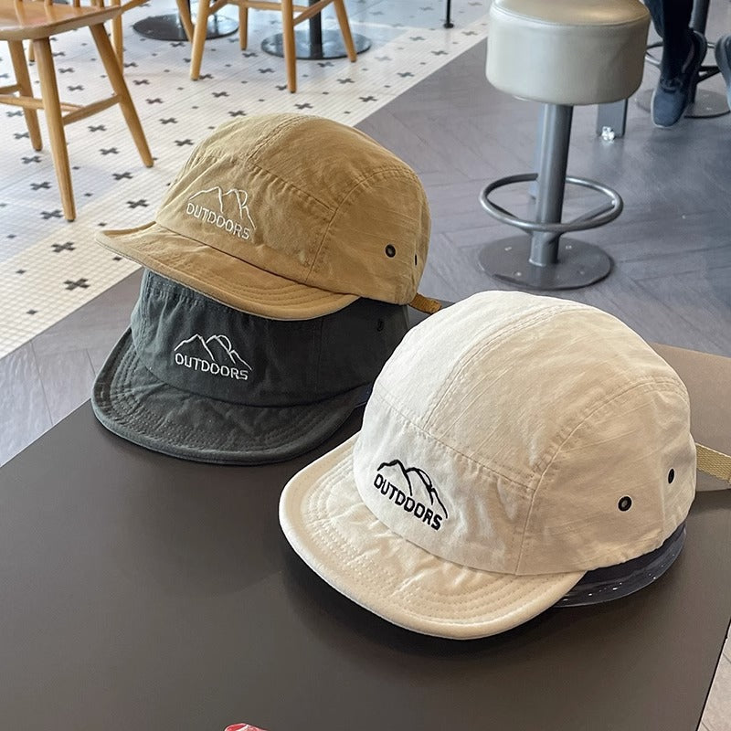 Casquette de baseball de style japonais avec une courte brim