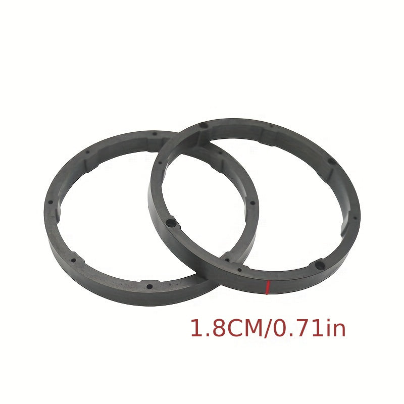 2pcs 6.5 Espaceurs de haut-parleurs Universal Voiture Audio Haut-parleur Soild Pad Subwoofer Mid Range Custom