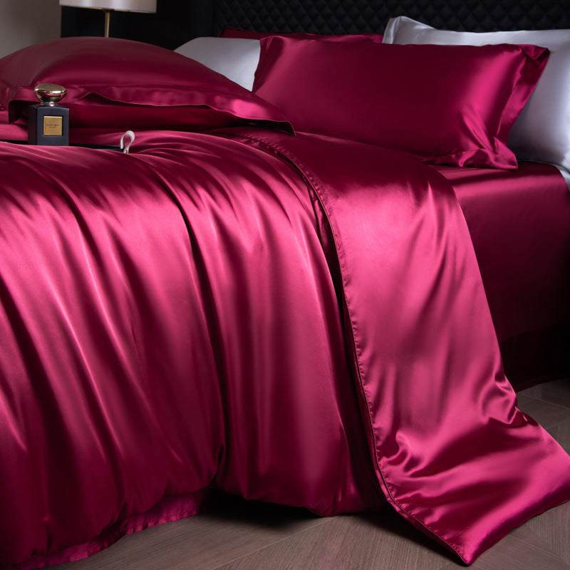 Luxury Real Double Side Silk Naked-Sleep Couverture de couettes
