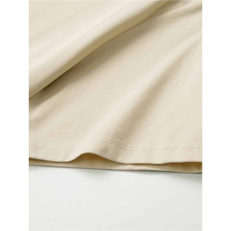T-shirt en coton taille européenne pour homme