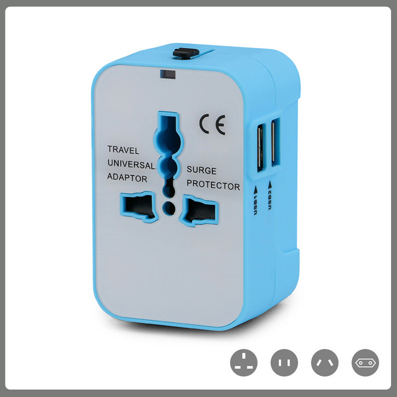 Cadeau Multifonctionnel Prise de changement Voyage à l'étranger Adaptateur Prise de conversion universelle