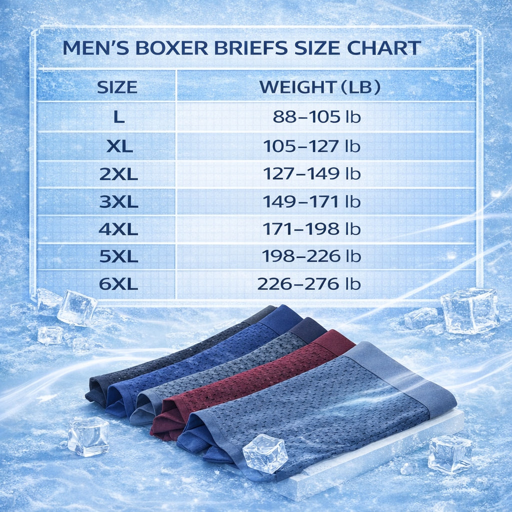Hommes S Ice Silk Mesh Boxer Slip Respirant Ventilé Micro Mesh Sous-vêtements Lightweight Co