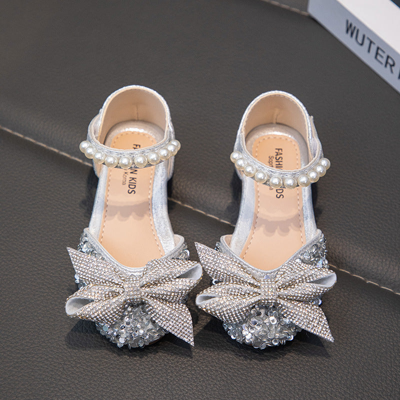 Catwalk Show Performance Chaussures Soft Soled Princesse Chaussures
