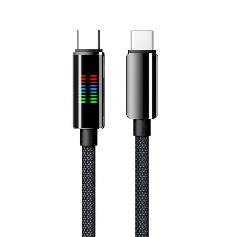 Câble de charge de lumière de course de type C Super Fast Charge 240W