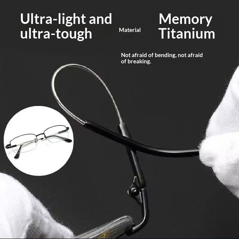 Verres de lecture multifocal bifocal avec objectifs progressifs