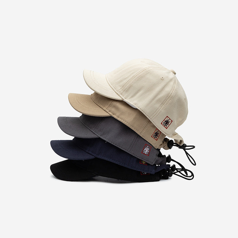 National Tide Play Brodé Chapeau Homme rétro courte brim