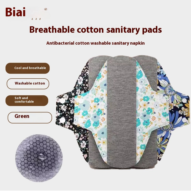 Graphene Lavable Pure Cotton Health Pad pour l'Urine à l'épreuve des fuites