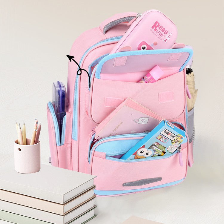 Personnalité de mode pour enfants Sac scolaire de grande capacité