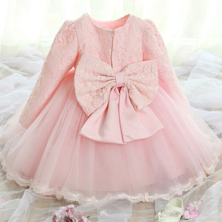 Robe princesse dentelle filles robe d'été