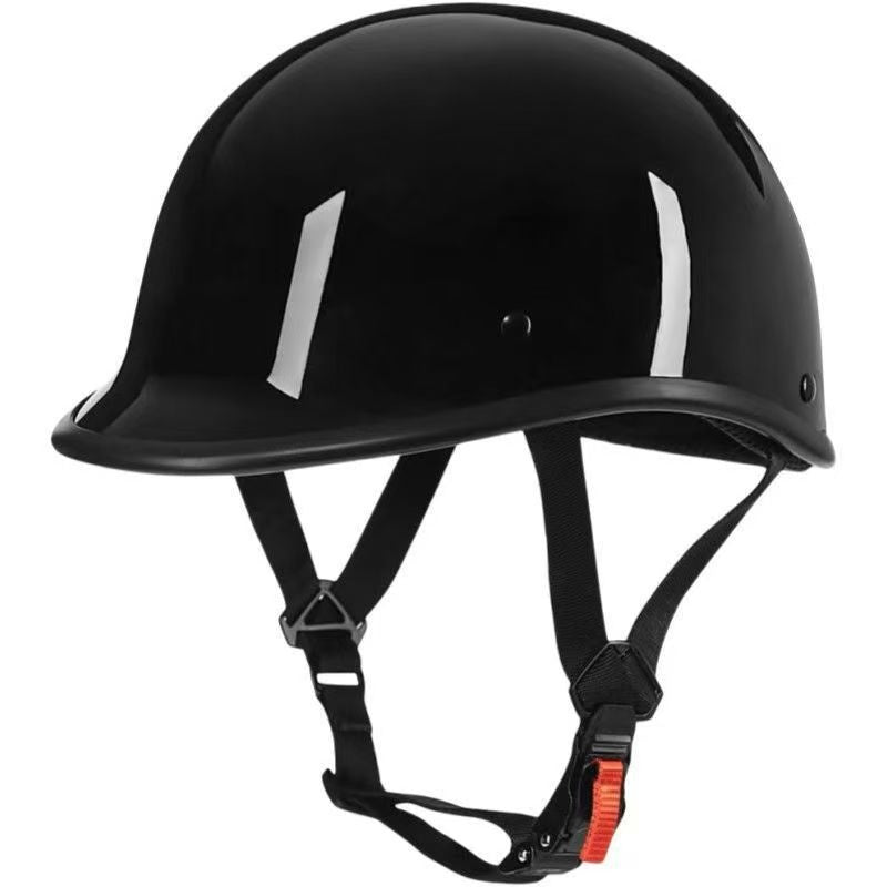 Demi casque rétro pour motos et scooters électriques