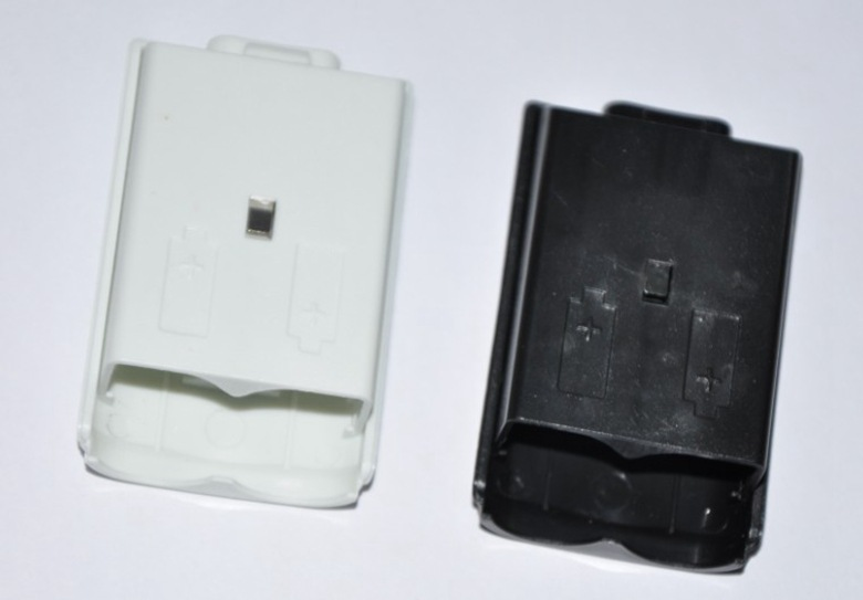 Poignée sans fil XBOX360 noir et blanc