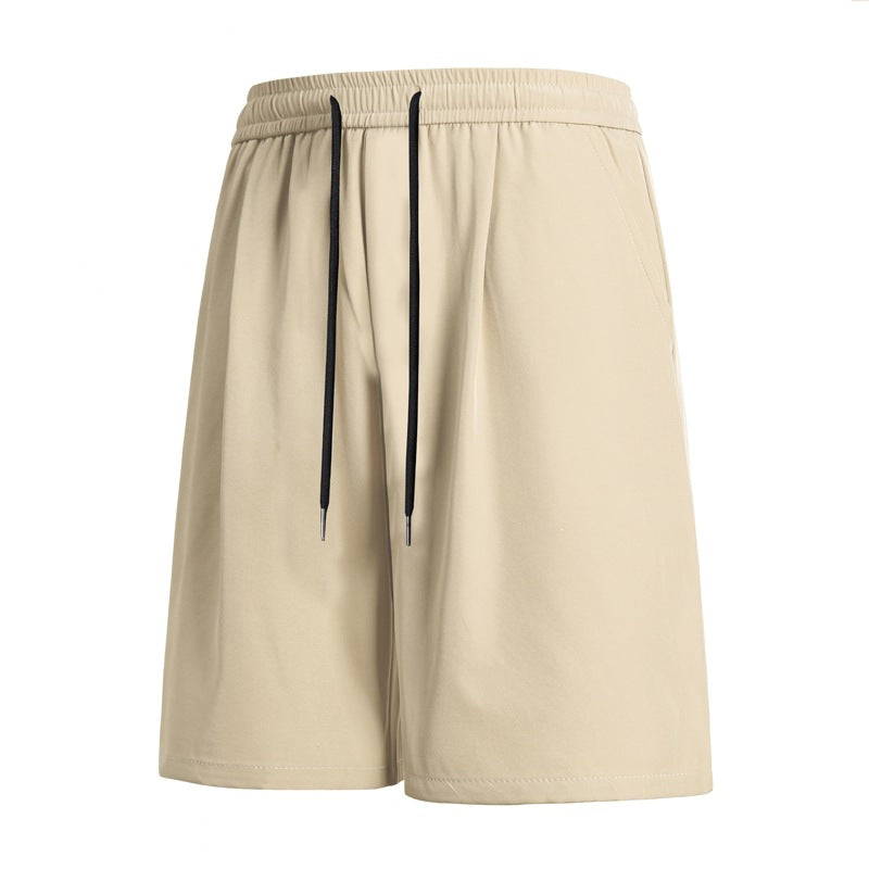 Shorts à coupe droite pour jeunes hommes