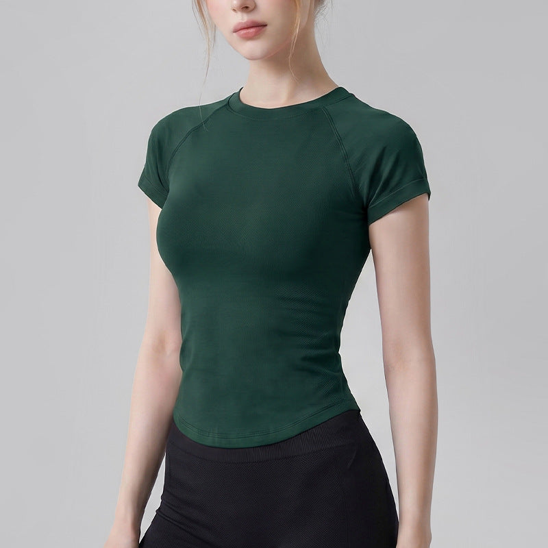 T-shirt d'entraînement pour femmes à séchage rapide
