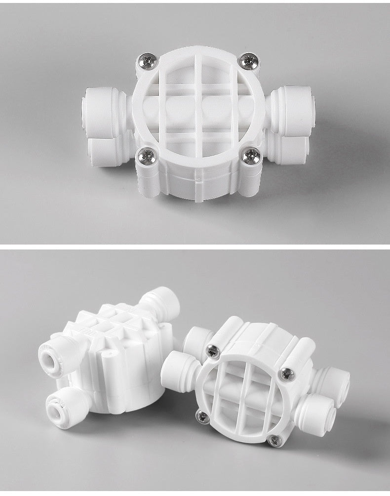 Portable Home Tool Purificateur d'eau Connexion rapide Four-side Valve