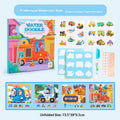 Enfants bricolage peinture à l'eau Doodle Puzzle Card