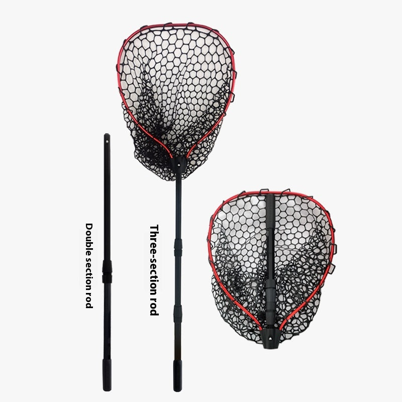 Luyada Dip Net alliage d'aluminium Rod télescopique multi-section