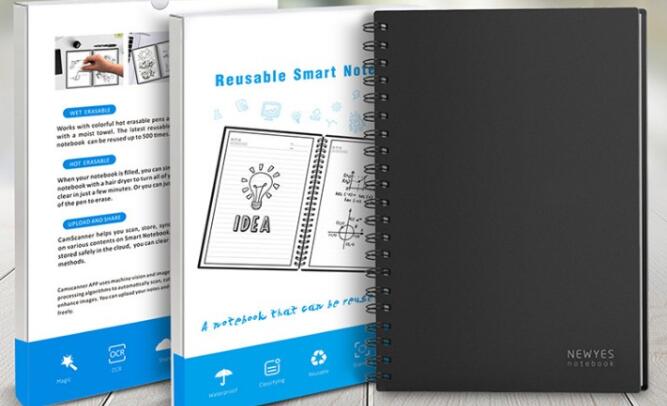 Carnet de papier réinscriptible