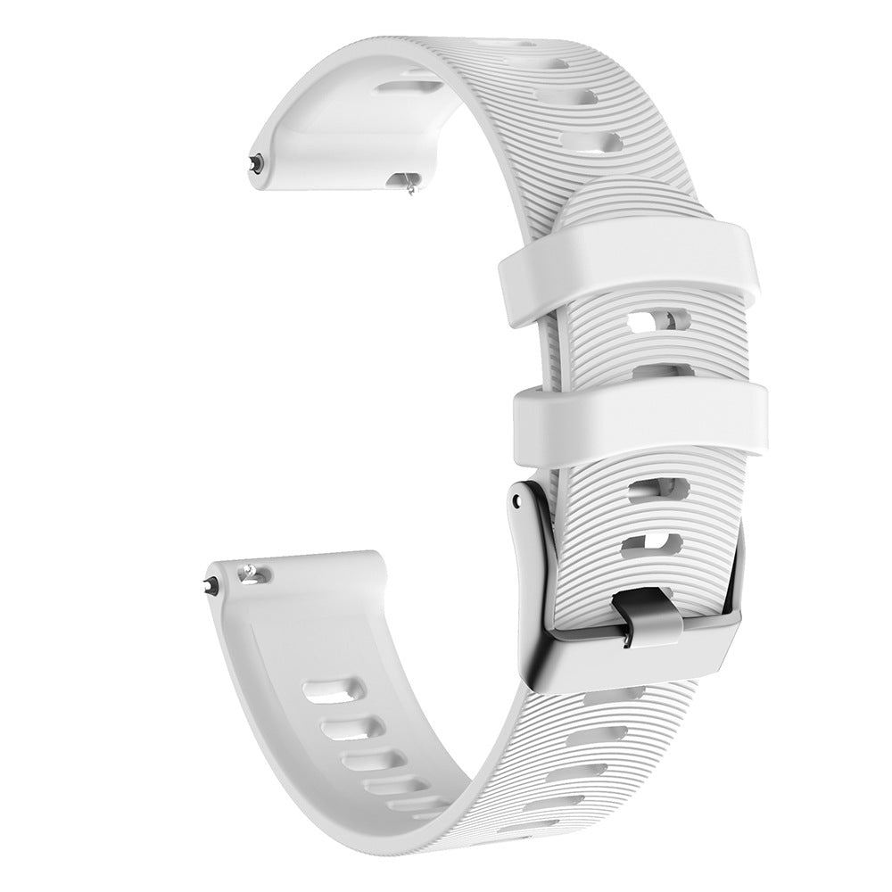 Modèle universel d'eau Pattern horizontal bicolore Bracelet de boucle en silicone