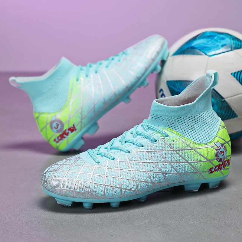 Chaussures de soccer longues et courtes Spikes Adultes Course Chaussures
