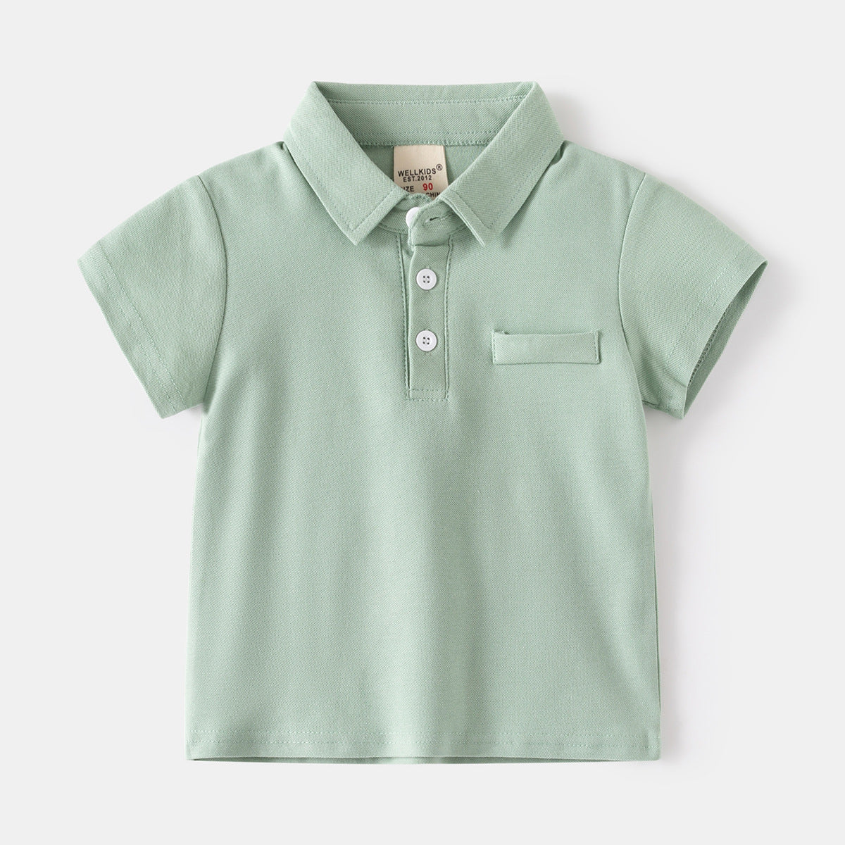 Chemise Polo coton manches courtes pour garçons
