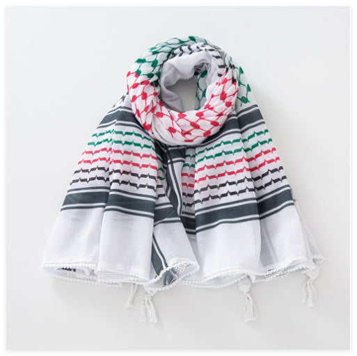 Les hommes Keffiyeh Jacquard Warp Knitting