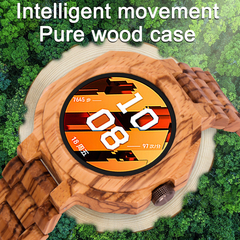 Minimalist et Multifonctionnel Neutre Montre Sandalwood